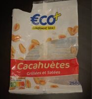 Cacahuètes grillées et salées