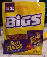 Bigs takis fuego sunflower seeds