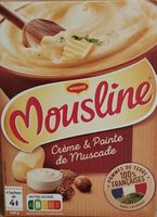 Mousline Crème et Pointe de Muscade