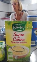 Sucre de canne blond en poudre
