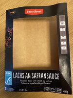 Lachs an Safransauce