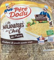 Les milanaises du chef au poivre
