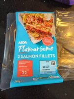 Flavoursome 2 salmon fillets