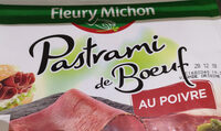 Pastrami de boeuf au poivre