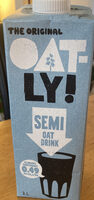 Oatly Semi Oat Drink