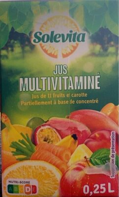Multivitamin Fruit & Carrot Juice by Solevita