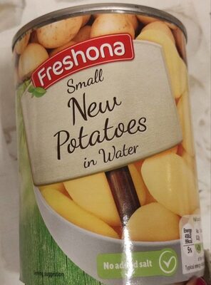 New potatoes in water by Freshona
