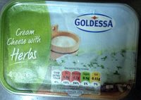Creem cheese with herbs