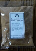 Epices à speculoos