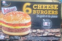 6 cheese burgers