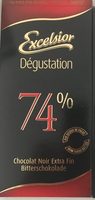 Chocolat noir extra fin 74%