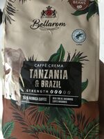 Coffee beans, tanzania & brazil
