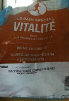 Pain spécial vitalité complet céréales
