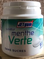 Chewing-gum saveur menthe verte