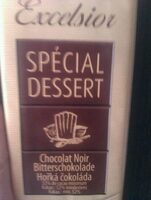 Chocolat Noir Spécial Dessert