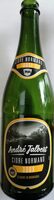 Cidre de Normandie doux