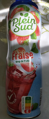Sirop de fraise by PLEIN SUD