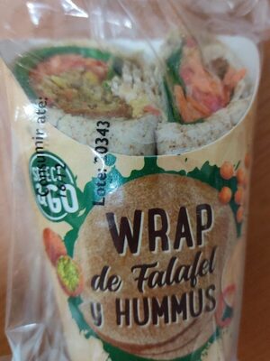 Wrap de falafel y hummus by Lidl