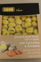 Gnocchi di patate con curcuma e zanzero