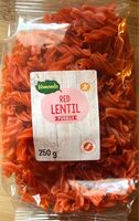 Red lentil fusilli