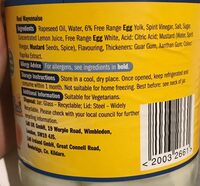 Real mayonnaise