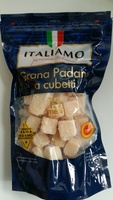 Grana padano en cubes Fromage demi-gras