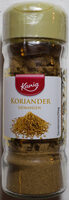Koriander gemahlen