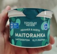 Pehmeä Ja Mieto Maitorahka