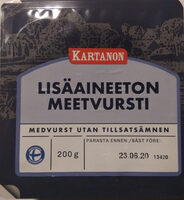 Lisäaineeton Meetvursti