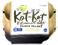 Kot-Kot Kotimaiset ulkokanan munat