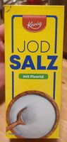 Salz Jodsalz mit Fluorid