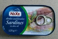 Sardines à l'huile d'olive