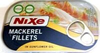 Mackerel fillets in sunflower oil