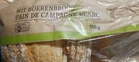 Pain de campagne blanc