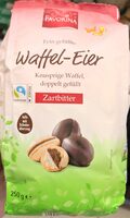 Waffel-Eier Zartbitter