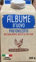 Albume d’Uovo Pastorizzato senza Grassi
