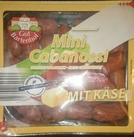 Cabanossi Mini, Mit Käse