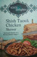 Shish taouk chicken skewer