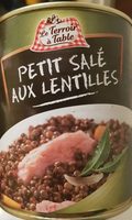Petit salé aux lentilles