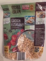 Groch luskany połówki