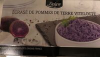 Ecrasé de pommes de terre vitelote