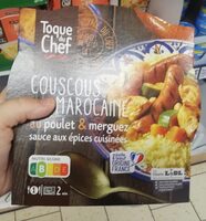 Couscous à la marocaine au poulet & merguez