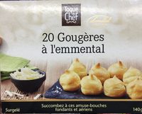 20 gougères a l'emmental
