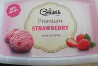 Glace Erdbeer Strawberry ice cream premium