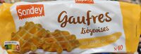 Gaufres Liégeoises aux perles de sucre