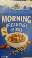 Morning breakfast musli