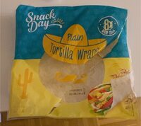 Plain tortilla wraps