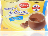 Petit pot de crème chocolat