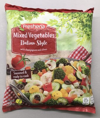 Seasoned mixed vegetables - Italian style