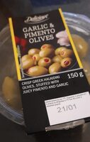 Olives piment ail